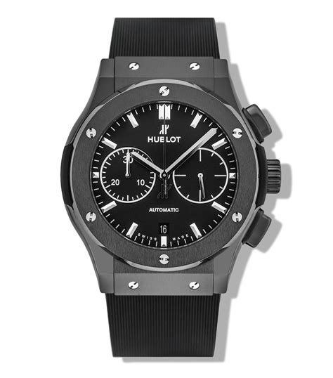 hublot reloj negro ceramica